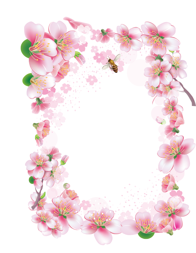 Блог Колибри: PNG клипарт "SPRING FLORAL"